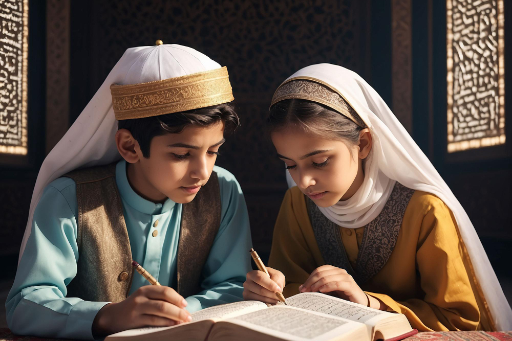 Combining Arabic and Quran Learning for Beginners katateb